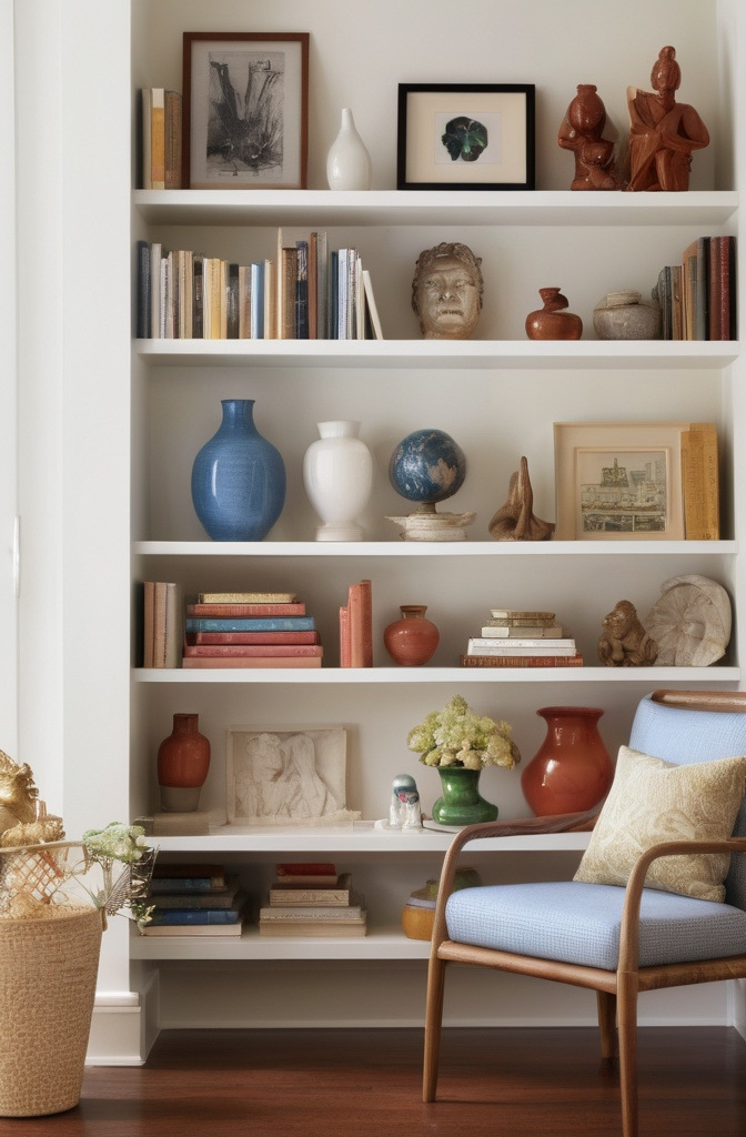 Bookshelf Styling: Between Function & Display