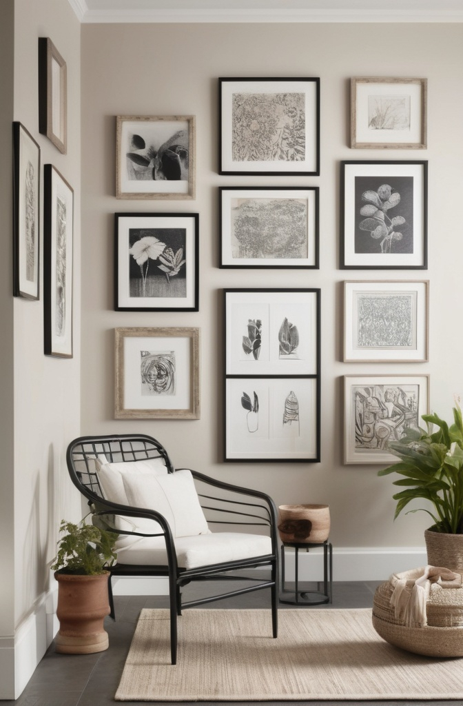 Art Selection & Gallery Wall Creation