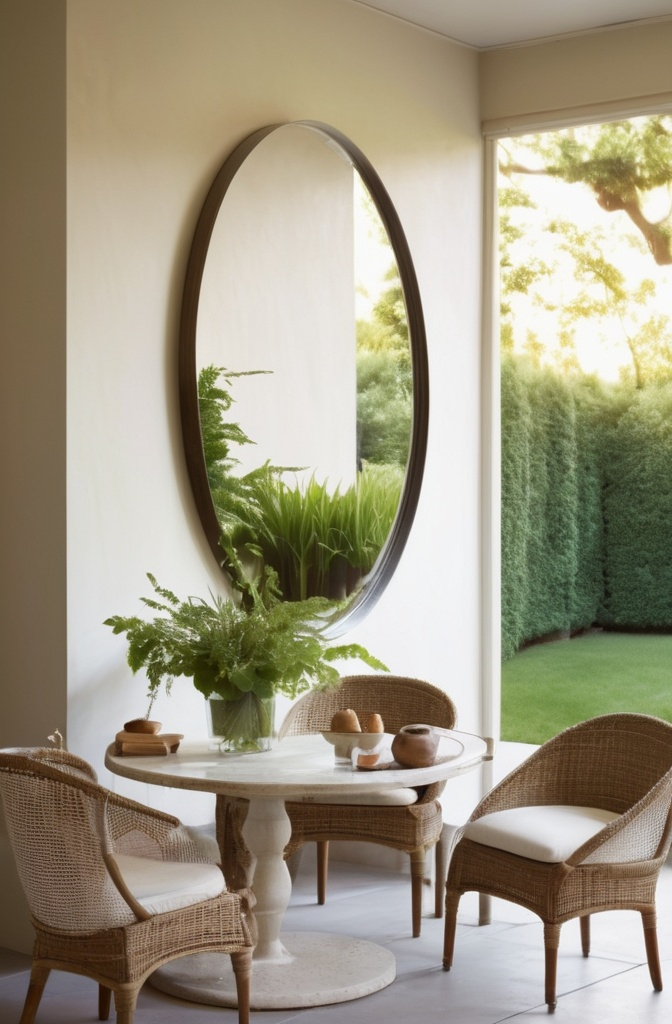 Mirror Placement for Light & Spaciousness