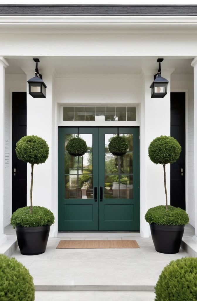 17. Opt for Statement Doors for Grand First Impressions