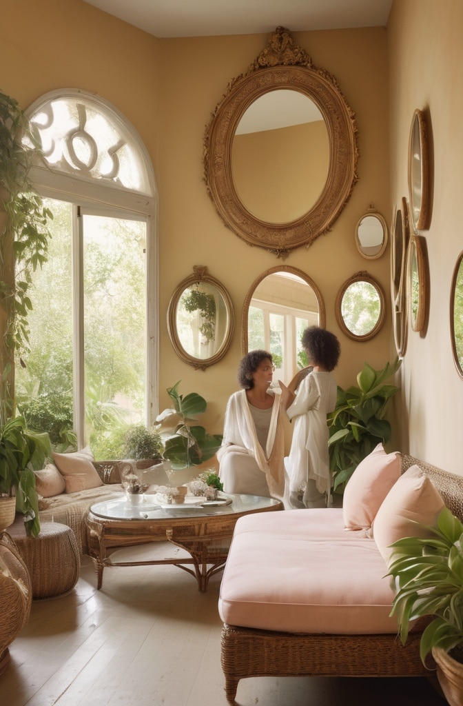 Mirrors to Expand and Reflect Light