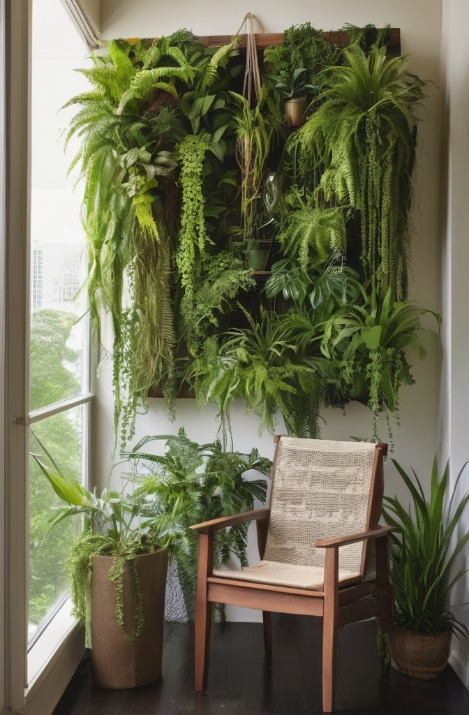 Plants and Living Wall Features