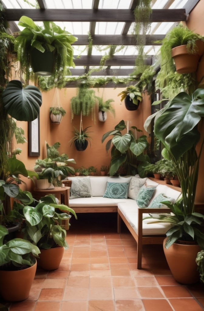 Greenery for a Fresh, Lively Feel
