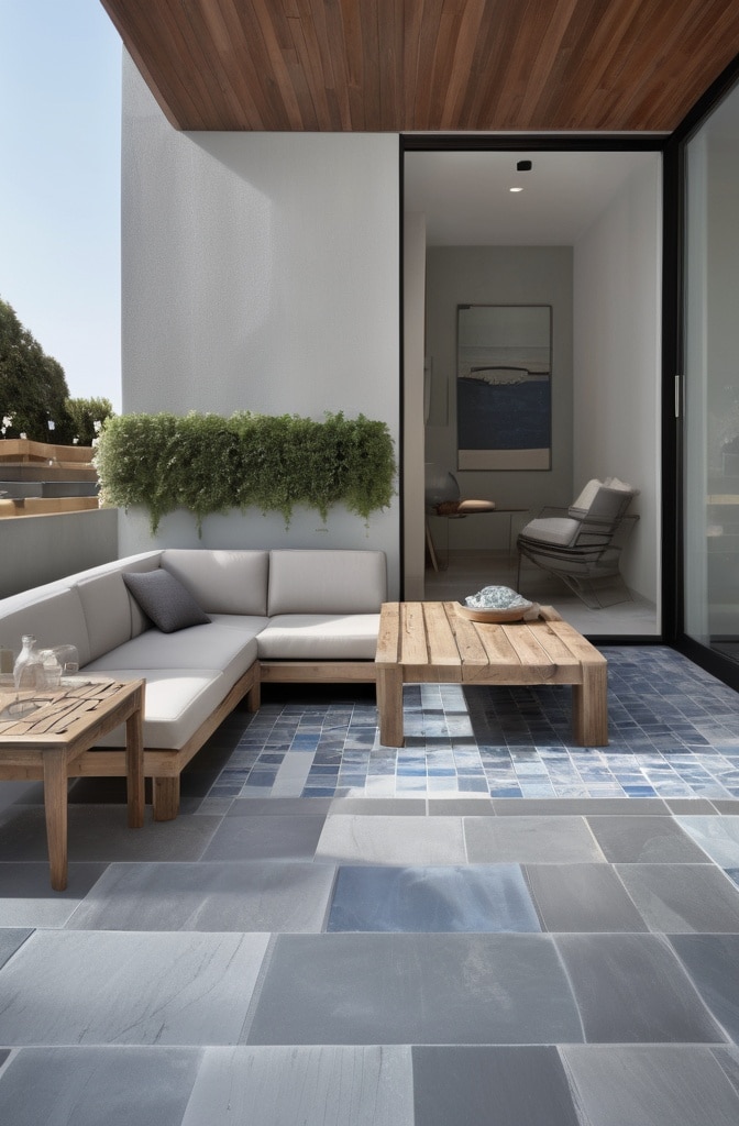 Lighting Design for Gray and Blue Spaces