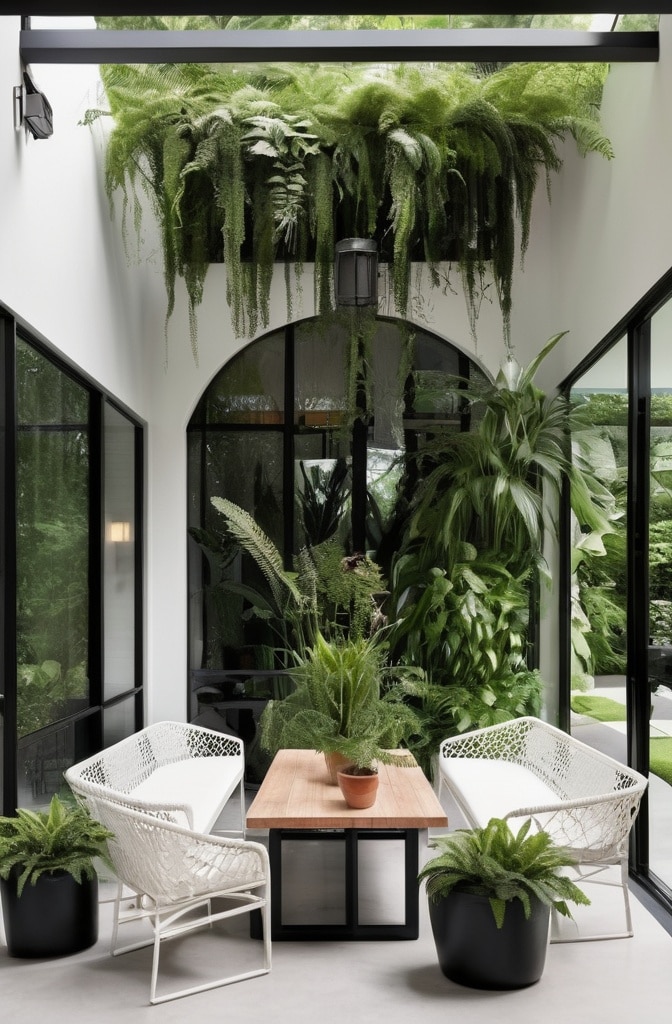 Botanical Contrast