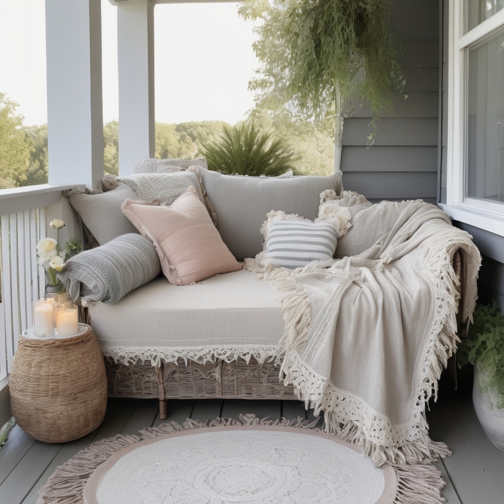 Layering Textiles for Depth