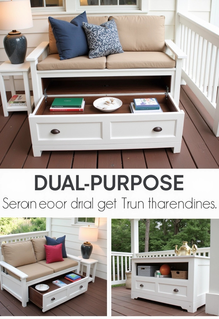 Dual-Purpose Storage Furniture