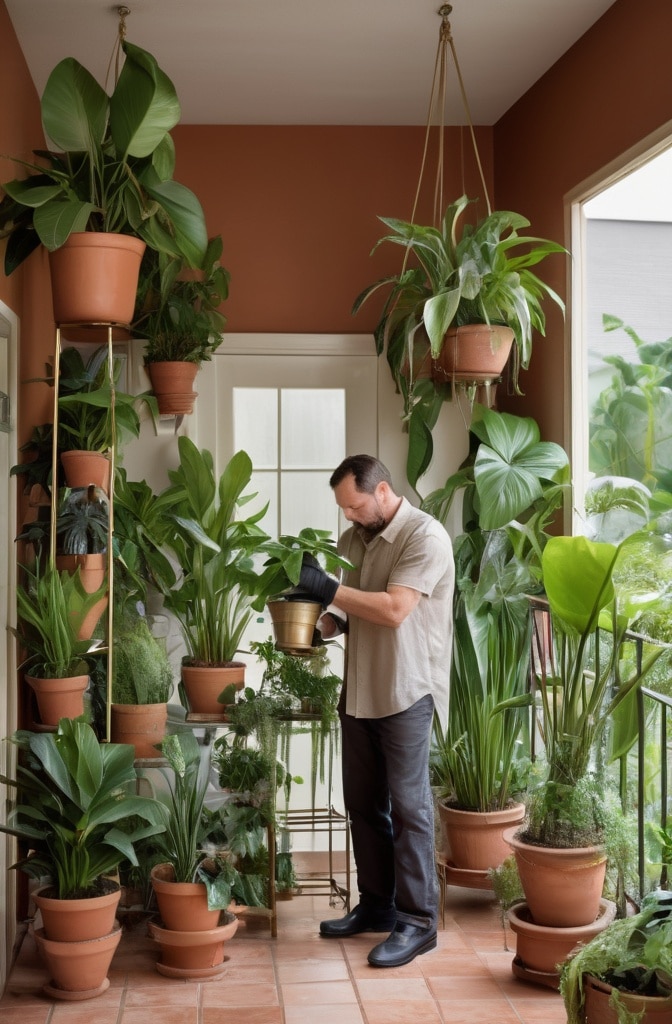 Add Life with Houseplants