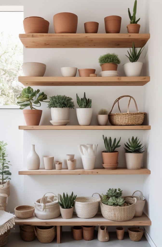 Shelving for Airy Elegance