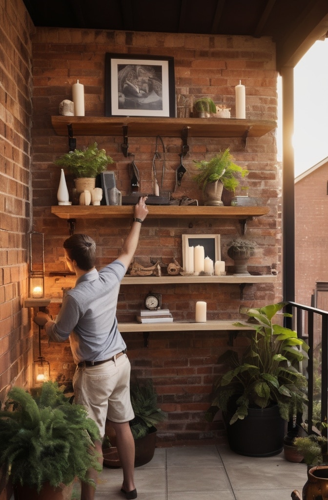 Install Stylish Shelving Solutions