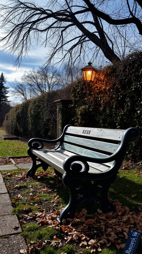 A bench with secrets
