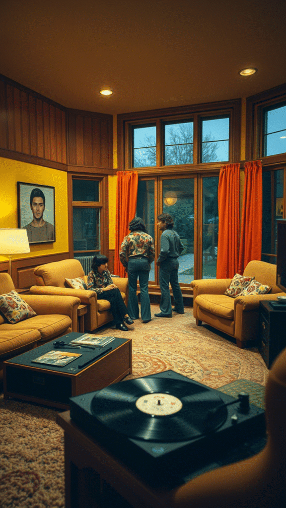 Retro ‘70s Vibes With Burnt Yellow