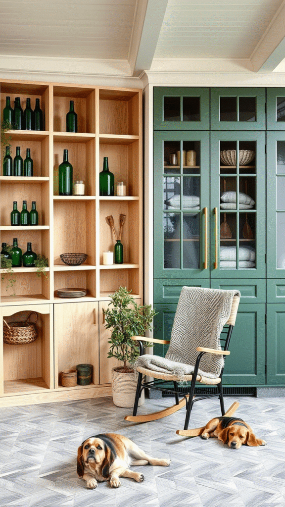 Open vs. Closed Shelving