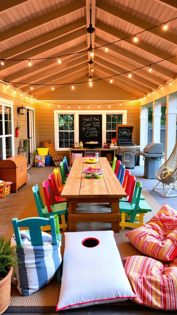 Exposed Wooden Beams
