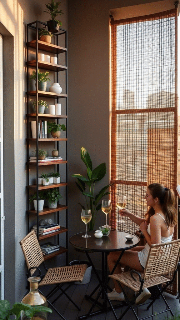 Narrow Shelving and Vertical Layouts