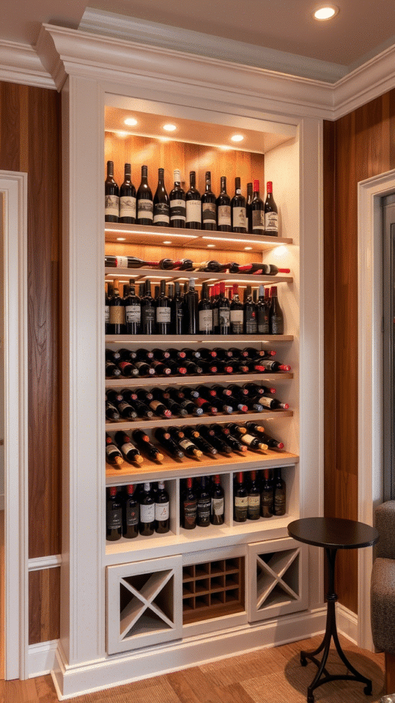Built-in Wine Rack