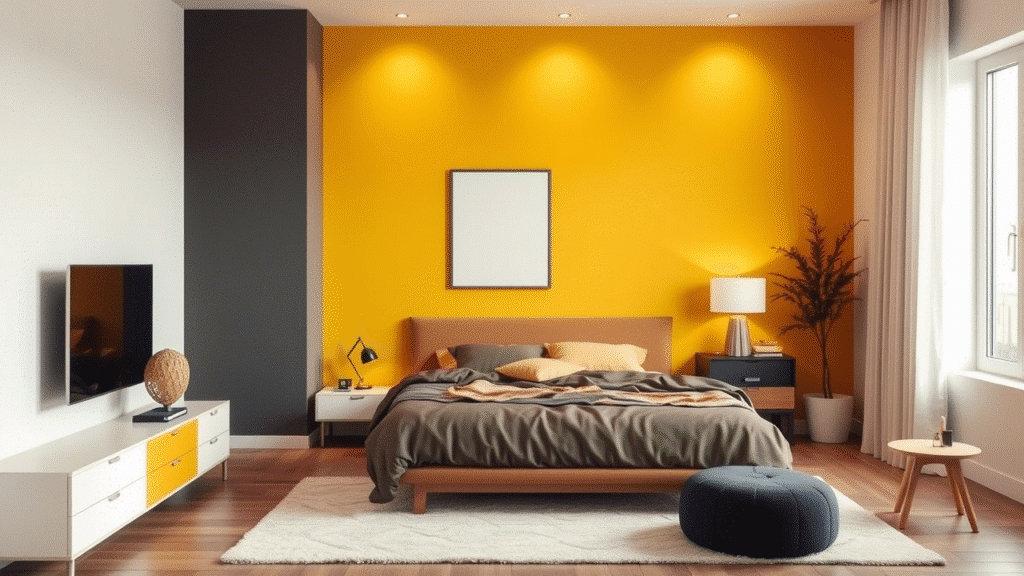 The Return of Color-Blocked Walls