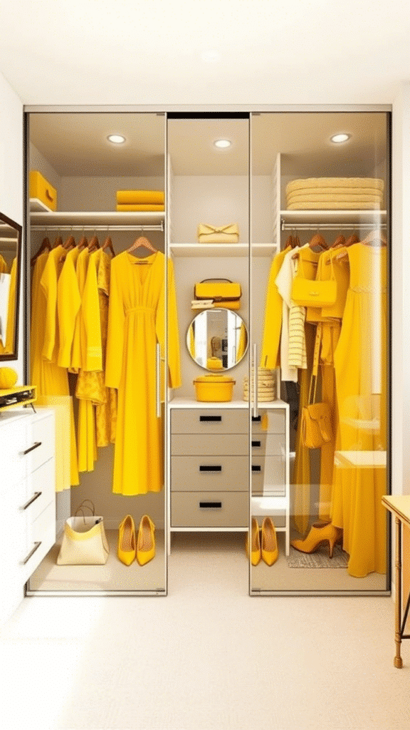 Canary Closet Doors