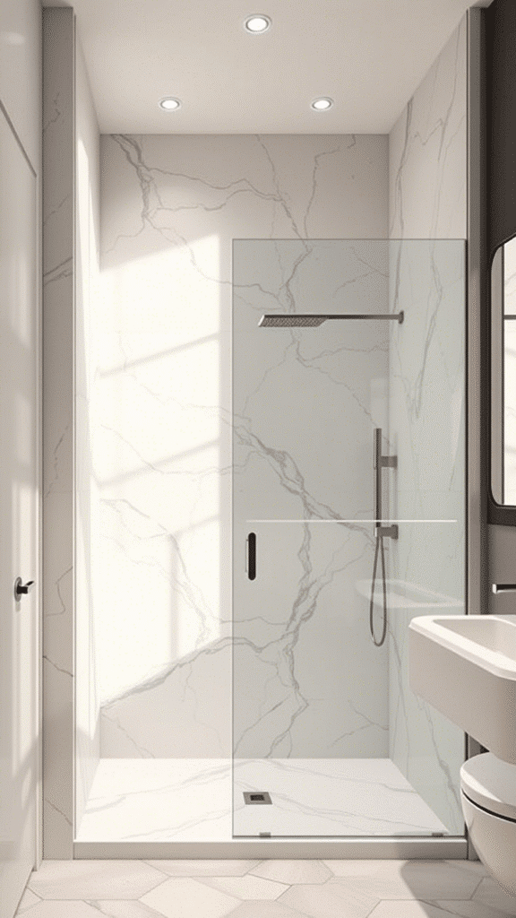 Half Walls and Glass Panels
