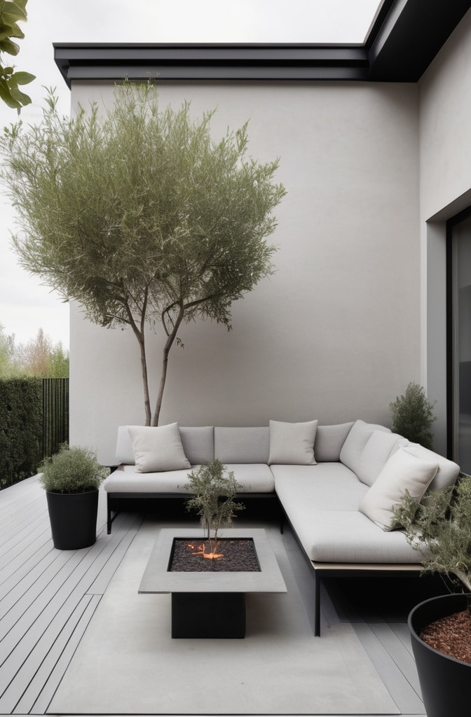Artificial vs. Flocked Natural Trees