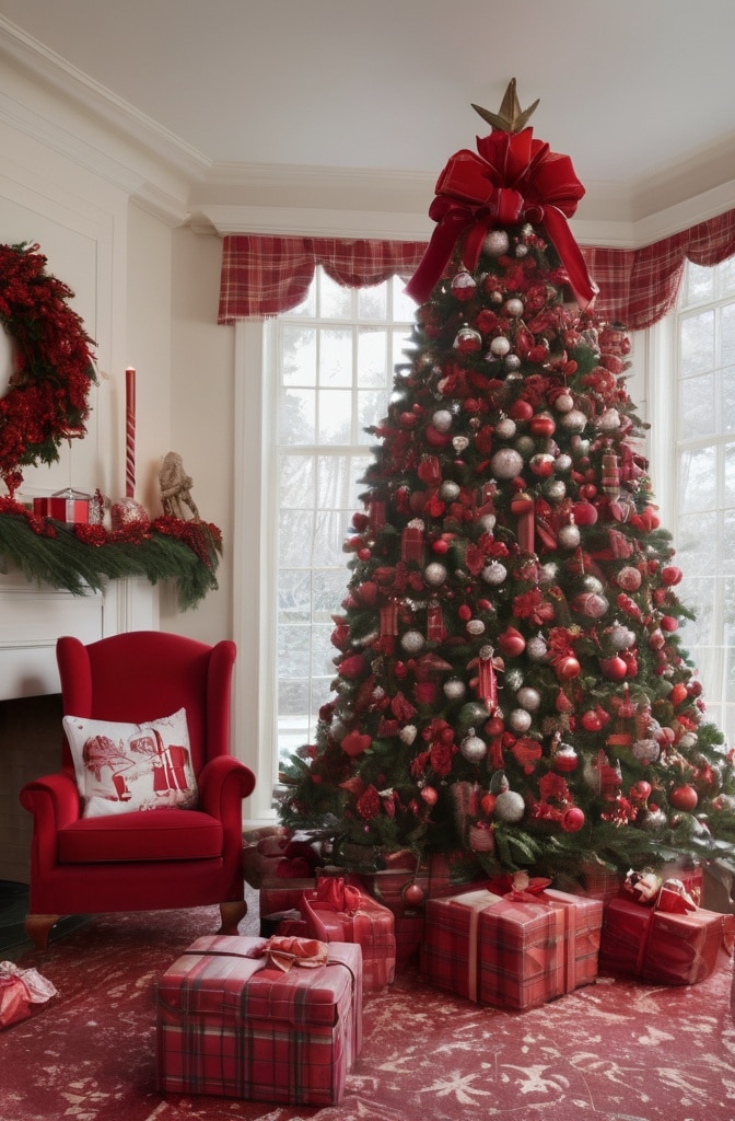 Red Christmas Tree Showstoppers
