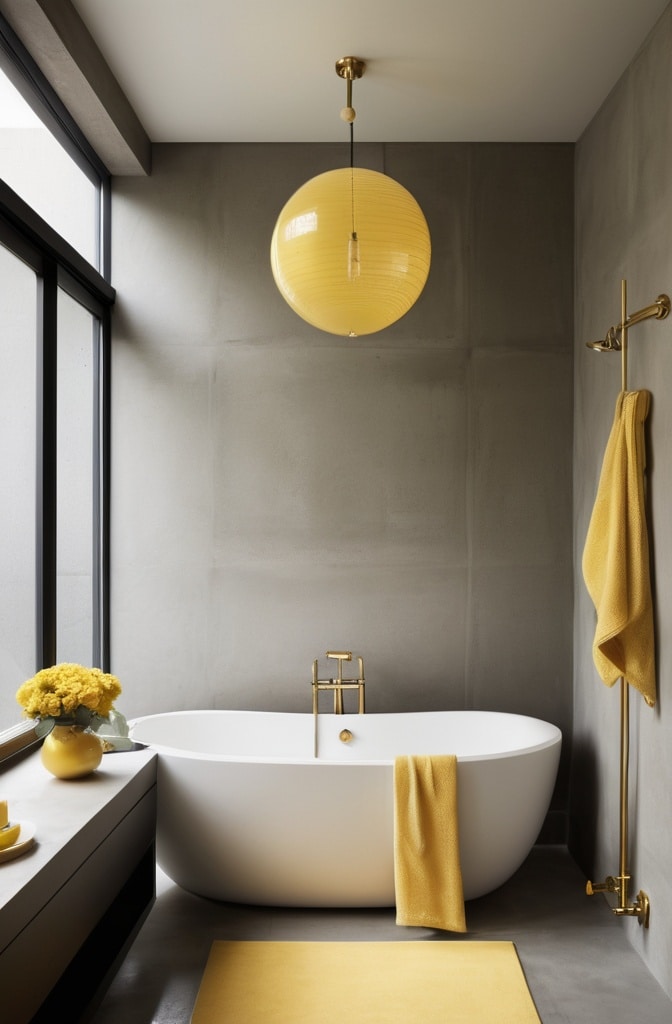 Yellow Towels