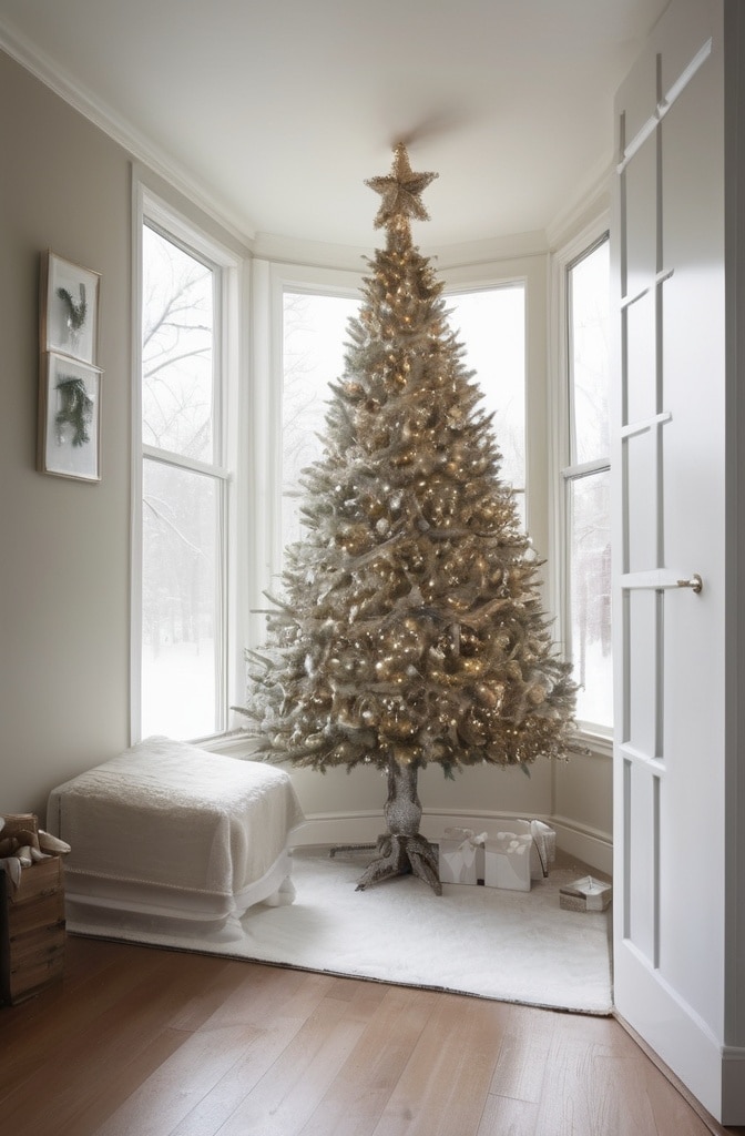 Outdoor White Tree Styling