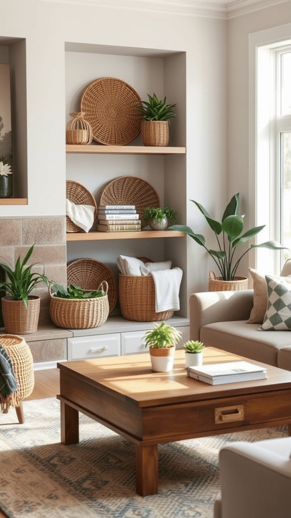 Display Woven Baskets