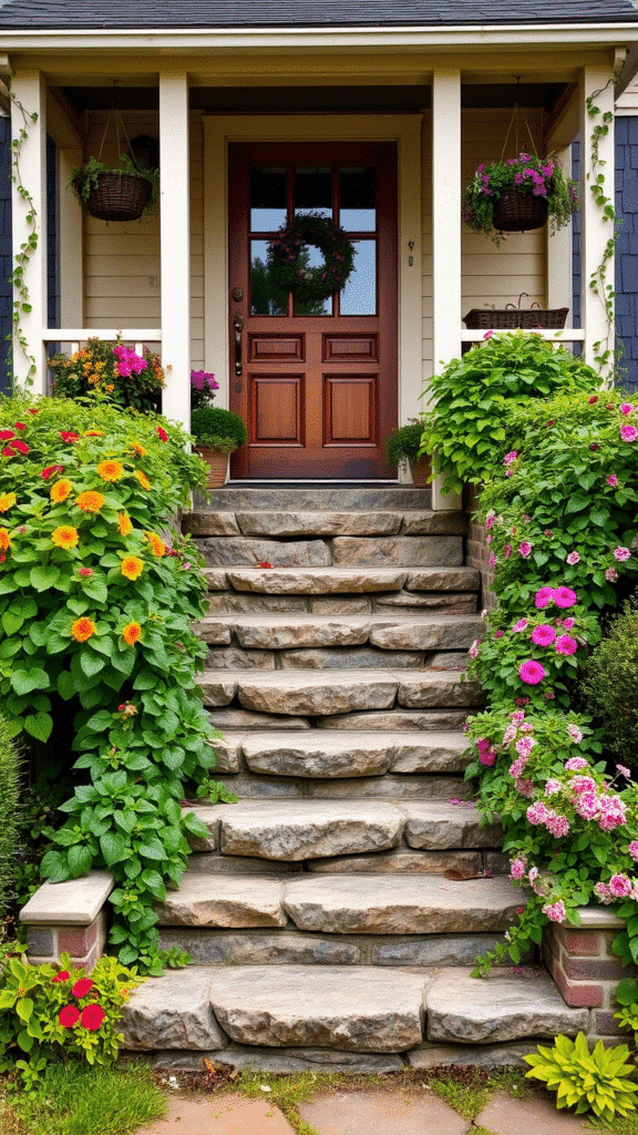 Use Natural Stone Steps