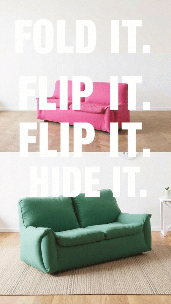 Fold It, Flip It, Hide It