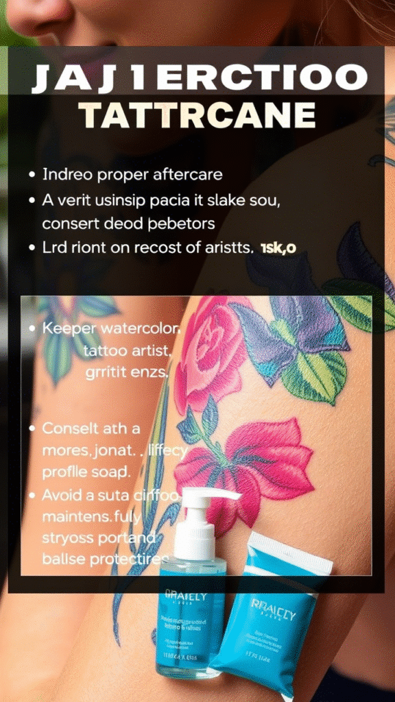 Watercolor Tattoos