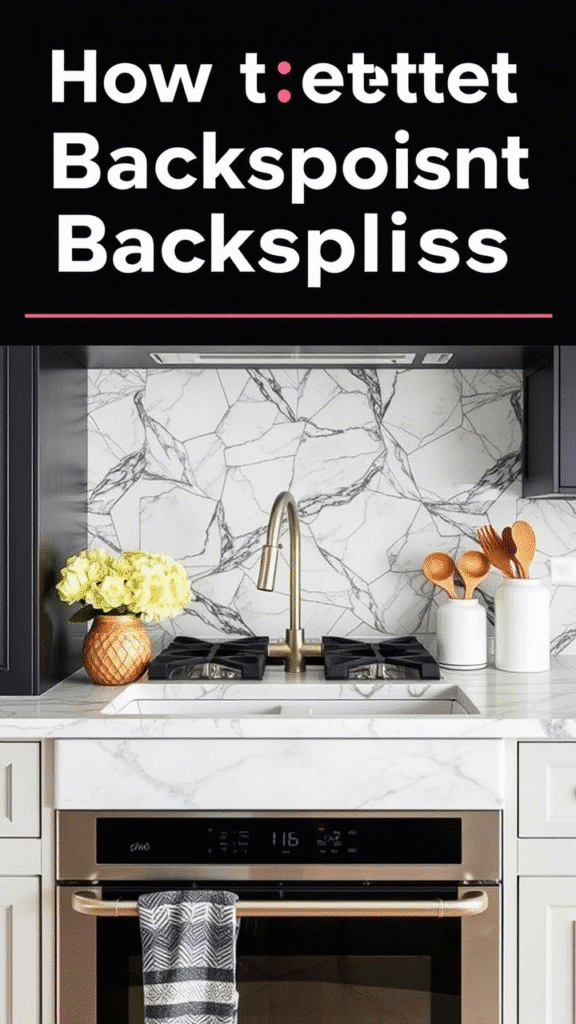 Bold Backsplashes