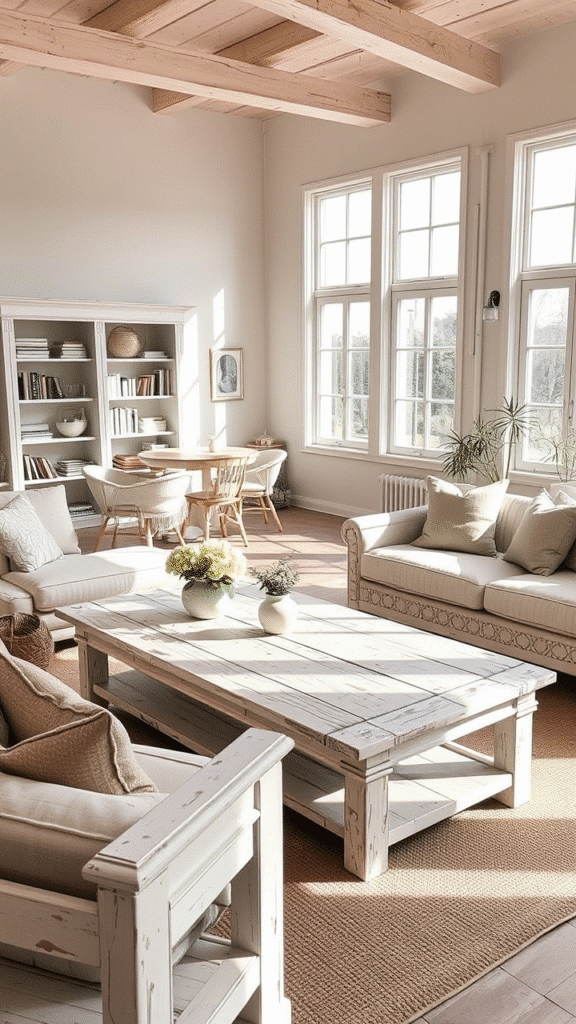Use Whitewashed Furniture