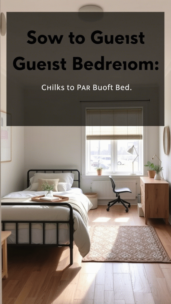 Budget-Friendly Guest Bedroom Ideas
