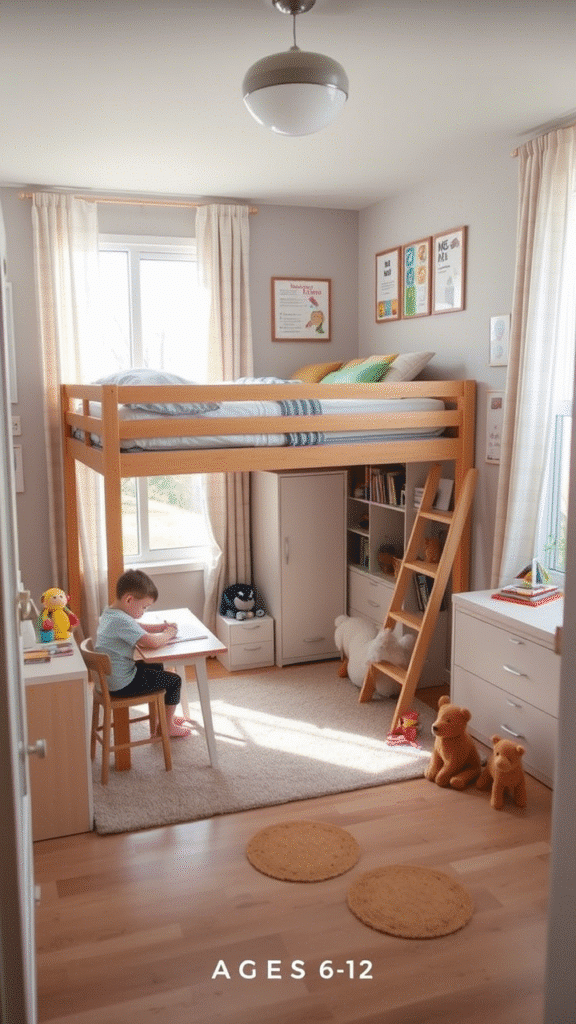 Bedroom that Grows with Your Child