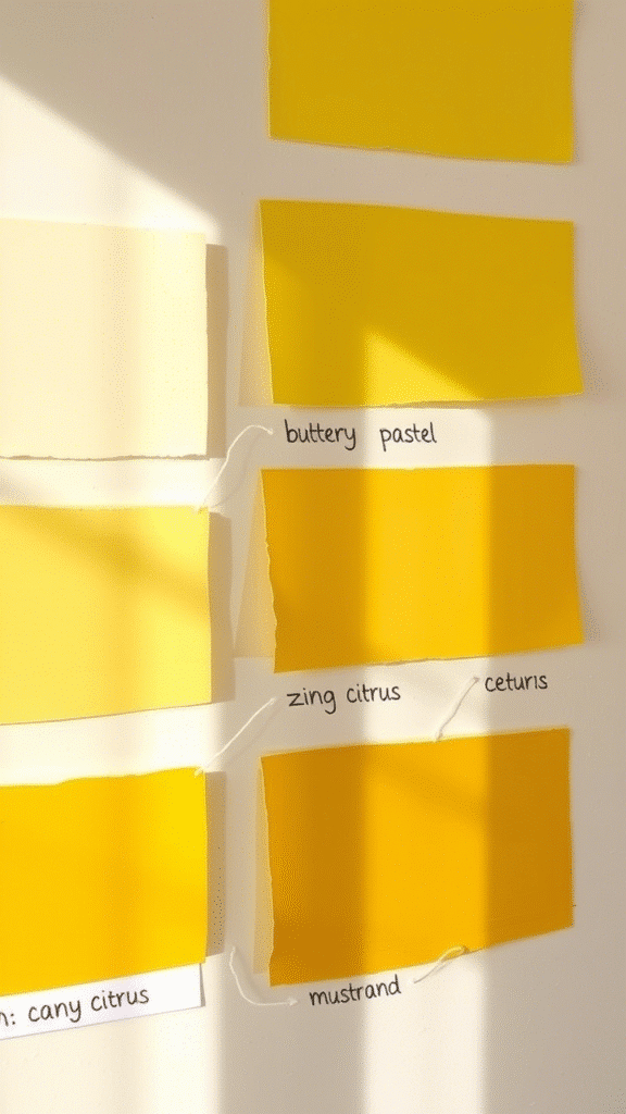 Right Shade of Yellow