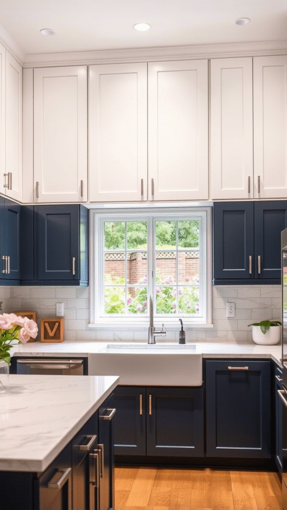 Two-Tone Cabinets