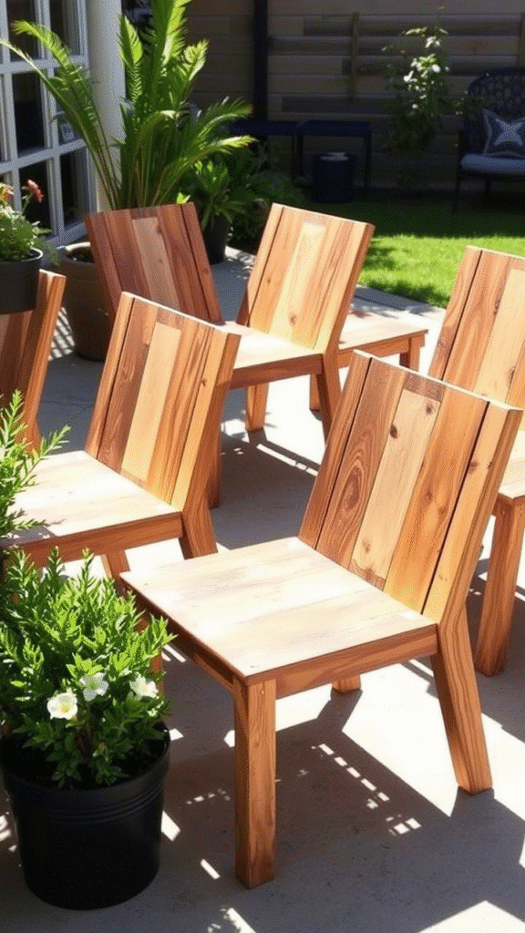 Reclaimed Wood Chairs