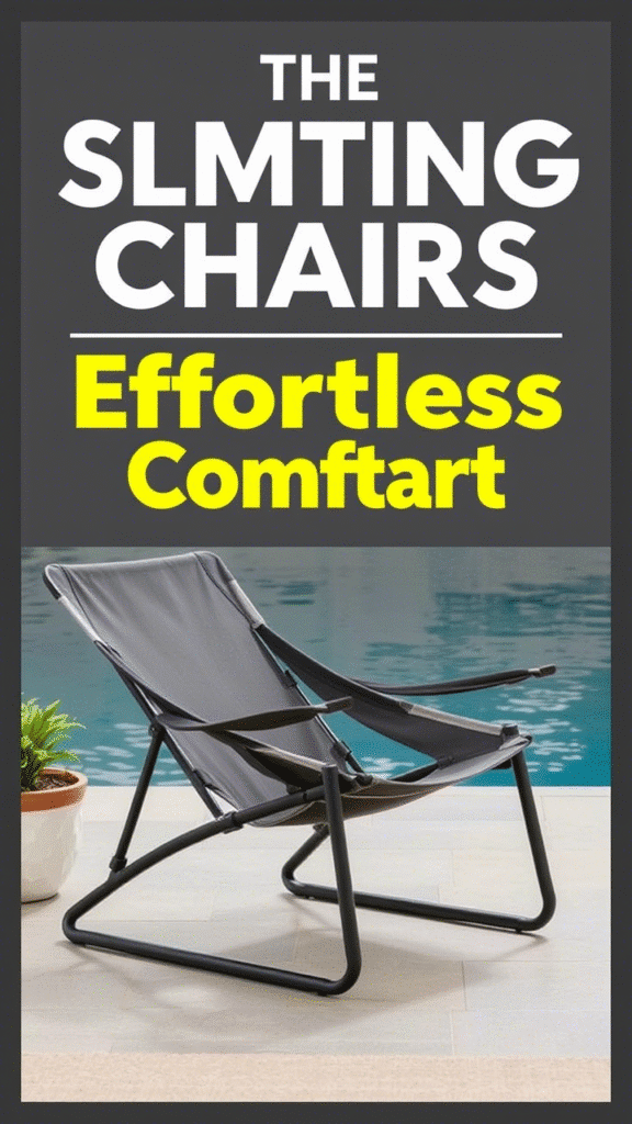 Sling Chairs: Effortless Comfort