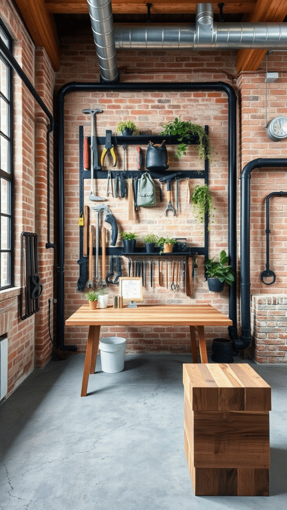 Industrial-Style Wall Accents