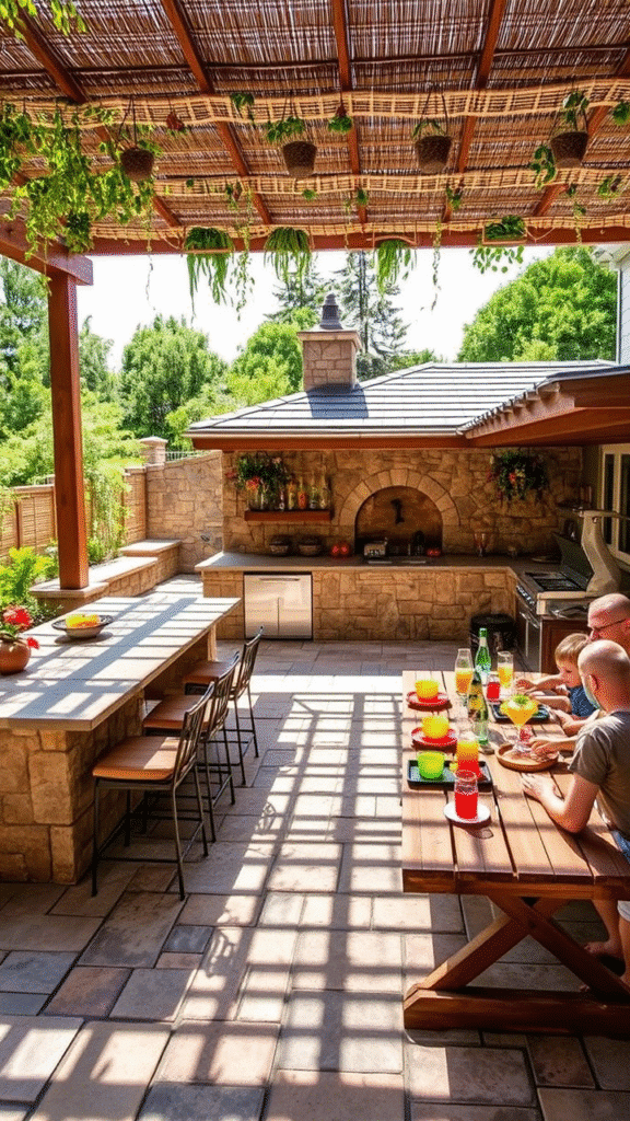 Outdoor Kitchen Corner