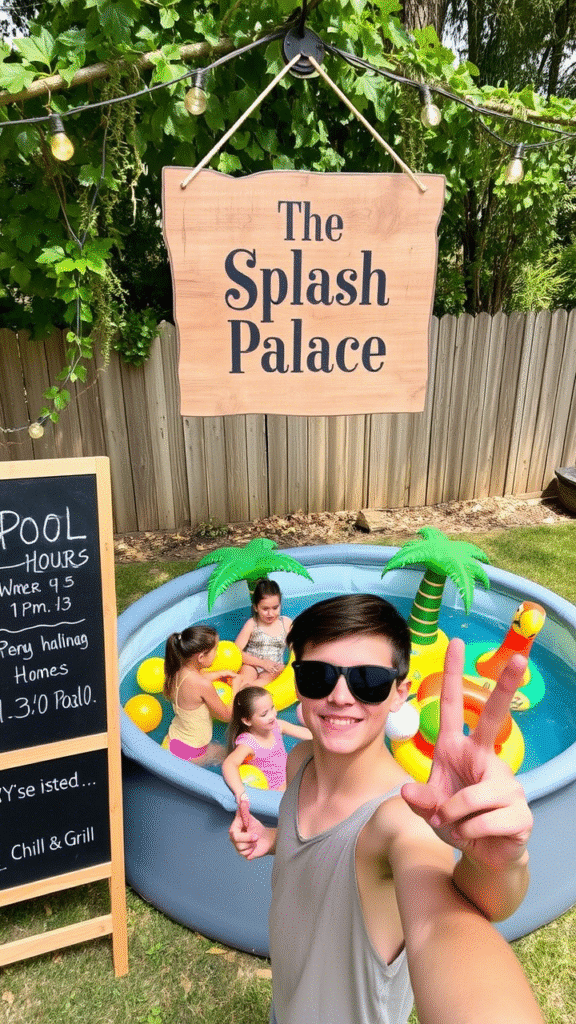 Name Your Pool… and Make a Sign