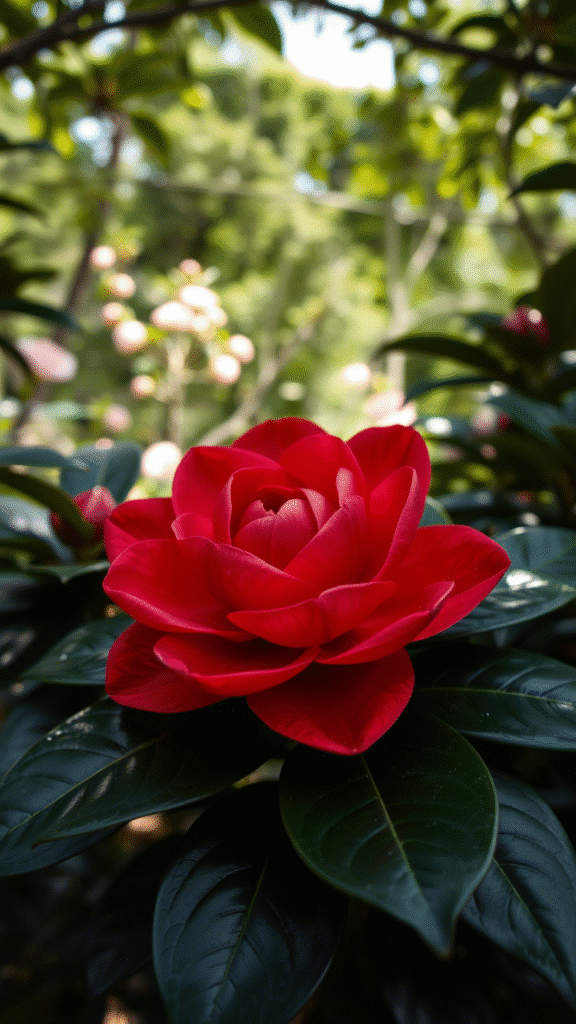 Camellia (Camellia japonica)