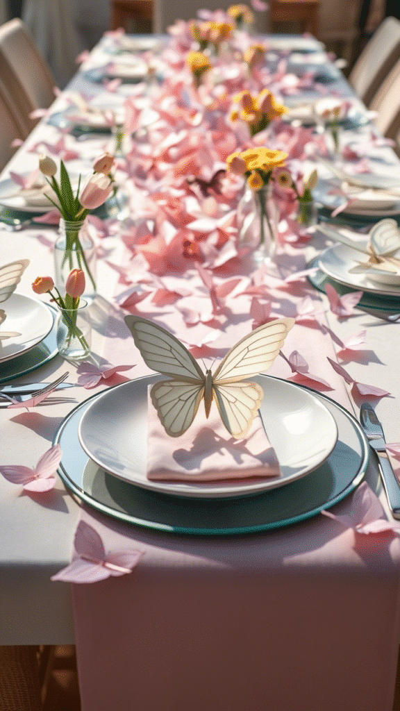 Paper Butterflies on Everything