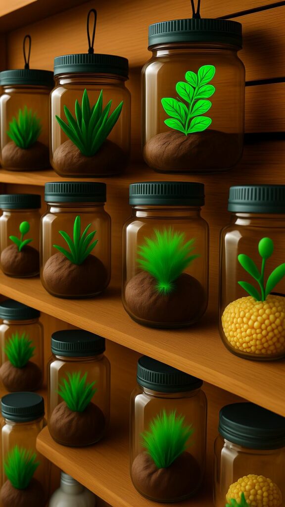 Mini Terrarium Table Decor