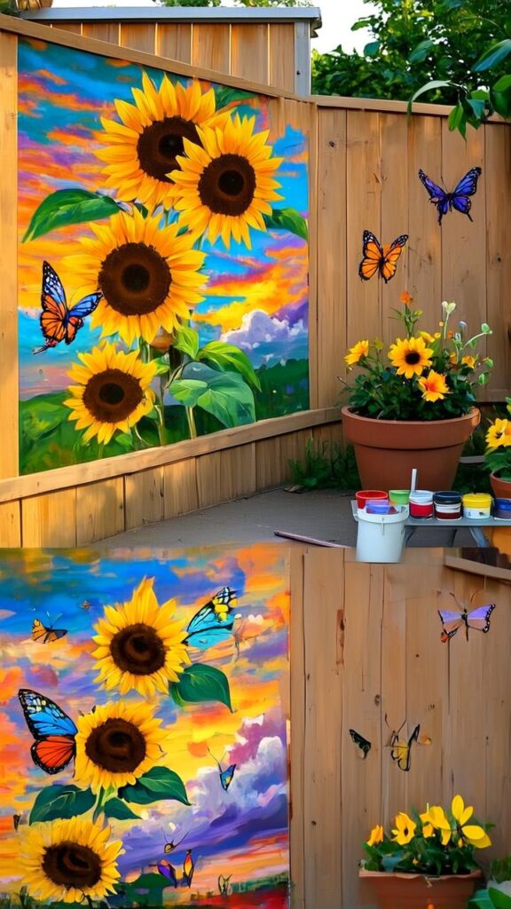 Paint a Fence Mural