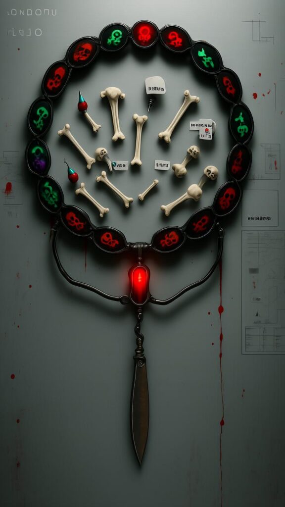 Blood Drip Horror Wreath