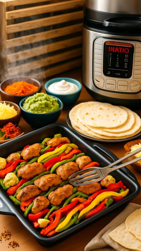 Instant Pot Chicken Fajitas