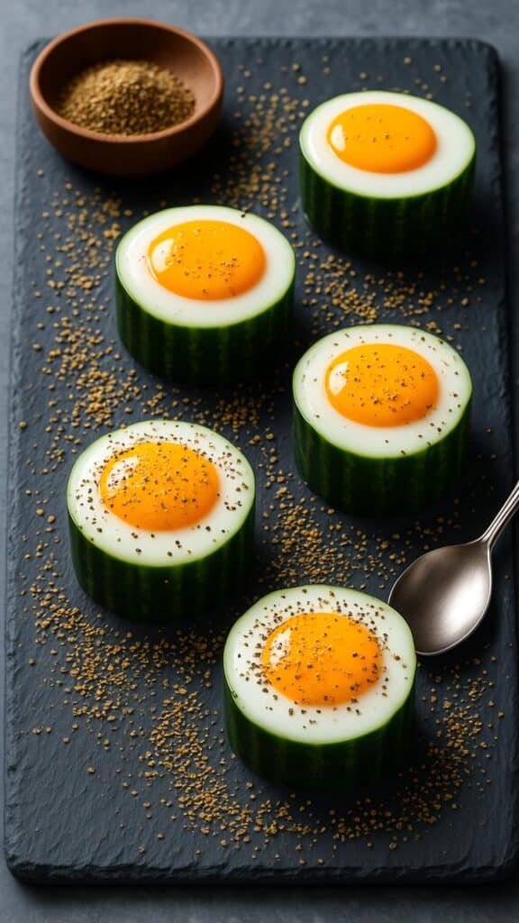 Boiled Eggs with Everything Bagel Seasoning