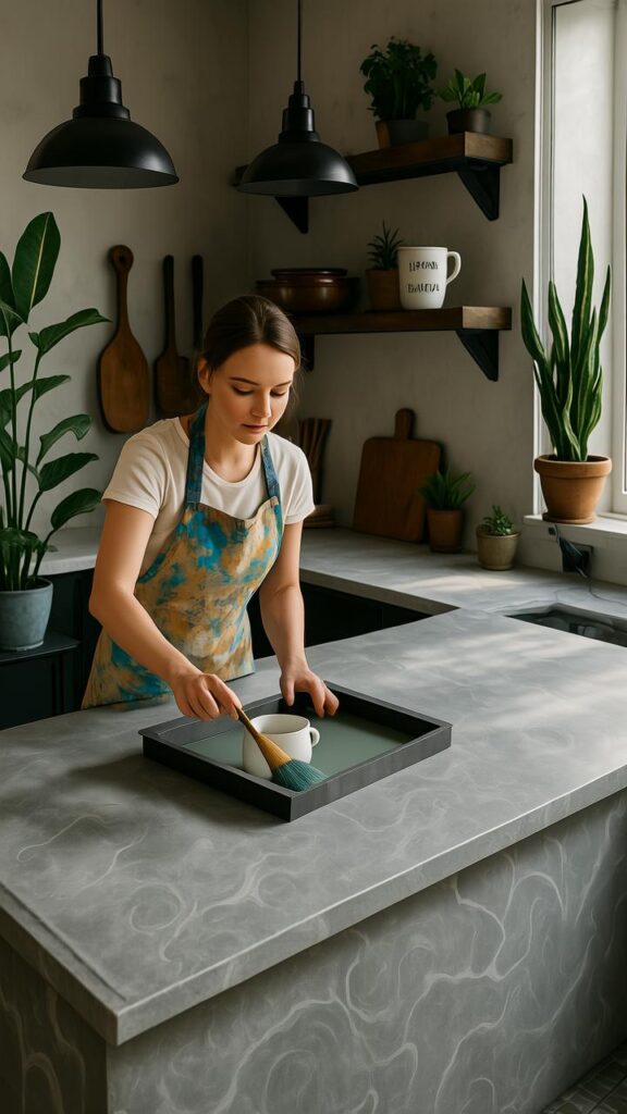 Concrete Jungle, But Make It Kitchen